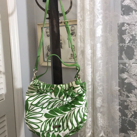 Kate Spade canvas handbag. - Picture 2 of 8